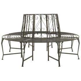 Patio Tree Bench 63" Steel