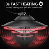 Simple Deluxe Patio Portable Outdoor Heating for Balcony; Courtyard; With Overheat Protection; Ceiling-Mounted Heater