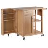 Douglas Utility Kitchen Cart; Natural