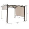 10 x 10 Feet Metal Frame Patio Furniture Shelter