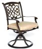 Patio Glider Chairs;  Swivel Rocker;  Garden Backyard Chairs Outdoor Patio Furniture 2 Pcs Set