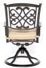 Patio Glider Chairs;  Swivel Rocker;  Garden Backyard Chairs Outdoor Patio Furniture 2 Pcs Set