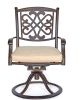 Patio Glider Chairs;  Swivel Rocker;  Garden Backyard Chairs Outdoor Patio Furniture 2 Pcs Set