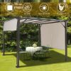 10 x 10 Feet Metal Frame Patio Furniture Shelter