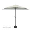 9' Half Round Patio Umbrella