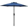 7.5ft Round Patio Umbrella - Outdoor Umbrella for Market Pool Beach