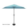 9' Half Round Patio Umbrella