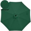 7.5ft Round Patio Umbrella - Outdoor Umbrella for Market Pool Beach