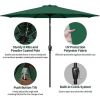 7.5ft Round Patio Umbrella - Outdoor Umbrella for Market Pool Beach