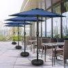 7.5ft Round Patio Umbrella - Outdoor Umbrella for Market Pool Beach