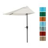 9' Half Round Patio Umbrella