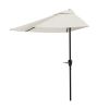 9' Half Round Patio Umbrella