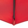 10'  Octagon Outdoor Tilting Cantilever Offset Patio Umbrella with Weighted Base and 360 Degree Rotation