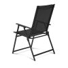 Greyson Square Set of 2 Outdoor Patio Steel Sling Folding Chair