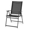 Greyson Square Set of 2 Outdoor Patio Steel Sling Folding Chair